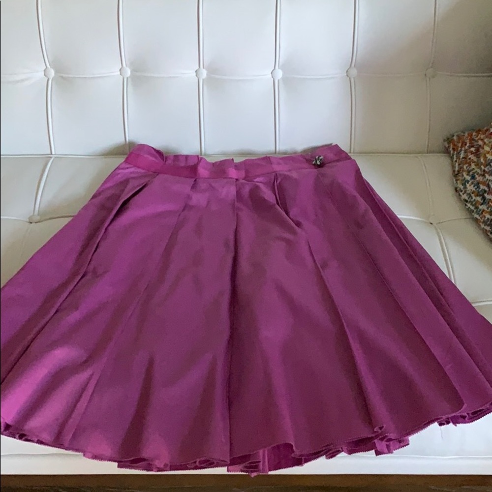 T21 purple skirt